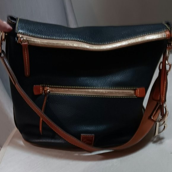 Dooney & Bourke Black Pebble Sac shoulder bag - Picture 2 of 6